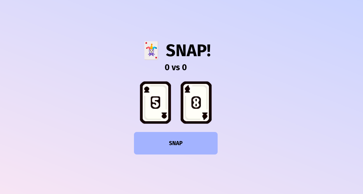 🃏 snap!